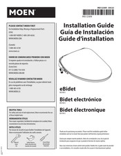 Moen EB2100-E Guia De Instalacion