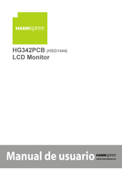 HANNspree HG342PCB Manual Del Usuario