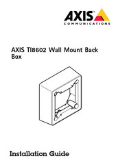 Axis TI8602 Guia De Instalacion