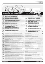 ECS Electronics HY-052-BB Instrucciones De Montaje