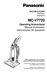 Panasonic MC-V7720 Instrucciones De Operación