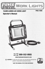 POWER SMITH PWL1100S Manual Del Operario