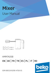 Beko HMM7420B Manual Del Usuario