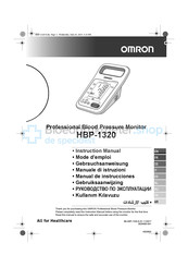 Omron HBP-1320 Manual De Instrucciones