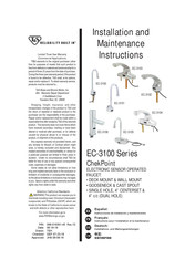 T&S EC-3106 Instrucciones De Instalación Y Mantenimiento