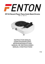 Fenton 102.113 Manual De Instrucciones