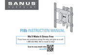 SANUS VuePoint F18b Manual De Instrucciones