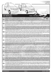 ECS Electronics VW-200-D1 Instrucciones De Montaje