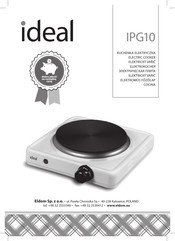 Eldom ideal IPG10 Instrucciones De Uso