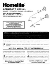 Homelite UT22650A Manual Del Operador