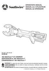 Southwire SCR6-B Manual Del Operador