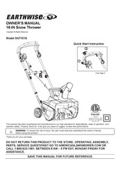 EarthWise SN71018 Manual Del Propietário