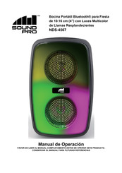 Sound Pro NDS-4507 Manual De Operación