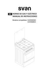 Svan SVK550EBX Manual De Instrucciones