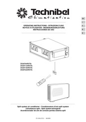 Technibel Climatisation DSAF124R5TA Instrucciones De Uso