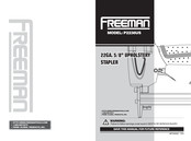 Freeman P2238US Manual De Instrucciones