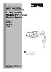 Makita HR2470X6 Manual De Instrucciones