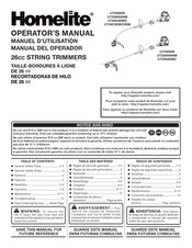 Homelite UT26CSEMCVNM Manual Del Operador