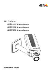 Axis Communications P1378 Guia De Instalacion