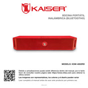 Kaiser KSW-4002RD Manual De Instrucciones