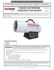 HeatStar MH35FA Instrucciones De Funcionamiento Y Manual Del Propietario