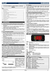 Emerson Dixell XR60CH Instrucciones De Manejo