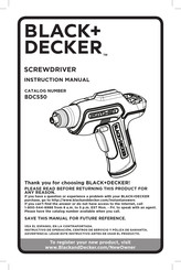 Black and Decker BDCS50 Manual De Instrucciones