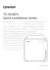 QNAP TS-453BT3 Guía De Instalación Rápida