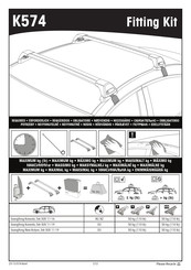 Yakima K574 Manual De Instrucciones