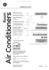 GE AEL12 Serie Manual Del Propietario E Instrucciones De Instalación