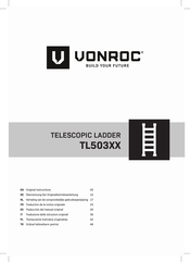 VONROC TL503 Serie Traducción Del Manual Original
