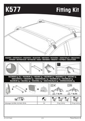 Yakima K577 Manual De Instrucciones