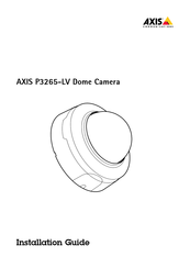 Axis Communications P3265-LV Guia De Instalacion