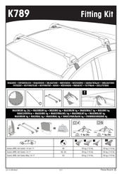 Yakima K789 Manual De Instrucciones