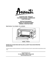 Avanti PO9C3S Manual De Instrucciones