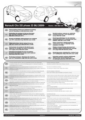 ECS Electronics RN-083-DH Instrucciones De Montaje