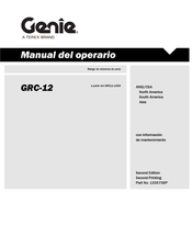 Genie GRC-12 Manual Del Usuario