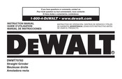 DeWalt DWMT70783 Manual De Instrucciones