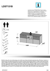 BUT LDST131B Instrucciones De Montaje