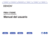 Denon PMA-1700NE Manual Del Usuario