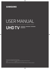 Samsung UN82RU8000 Manual Del Usuario