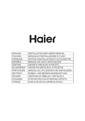 Haier HADG9CS46B Manual De Uso E Instalación