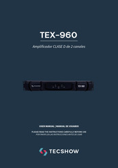 TECshow TEX-960 Manual De Usuario