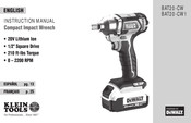 Klein Tools BAT20-CW Manual De Instrucciones