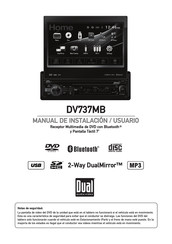 Dual DV737MB Manual De Instalación, Usuario