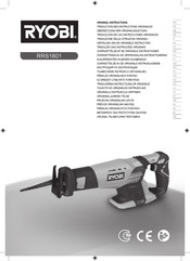 Ryobi RRS1801M Traducción De Las Instrucciones Originales