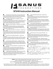 Sanus Foundations SFV49 Manual De Instrucciones