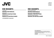 JVC KW-X840BTS Manual De Instrucciones