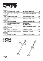 Makita UR003GZ01 Manual Del Usuario