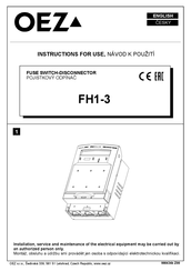 OEZ FH1-3 Instrucciones De Uso